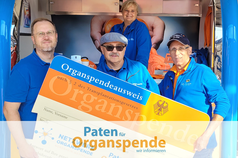 Gemeinsam für mehr Leben: Paten für Organspende beim Tag der offenen Tür der Feuerwehr Mülheim