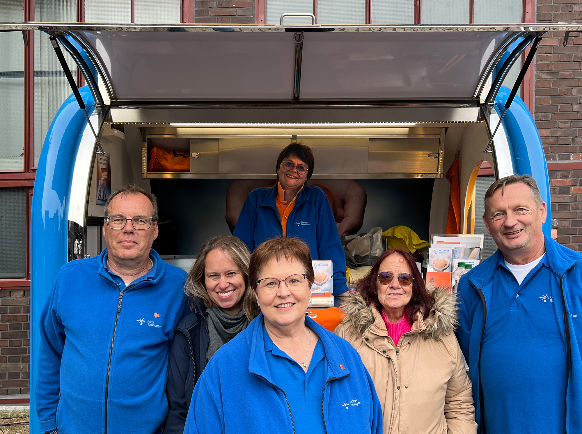 Lebensritter und Netzwerk Organspende NRW auf dem Zechenfest 2024